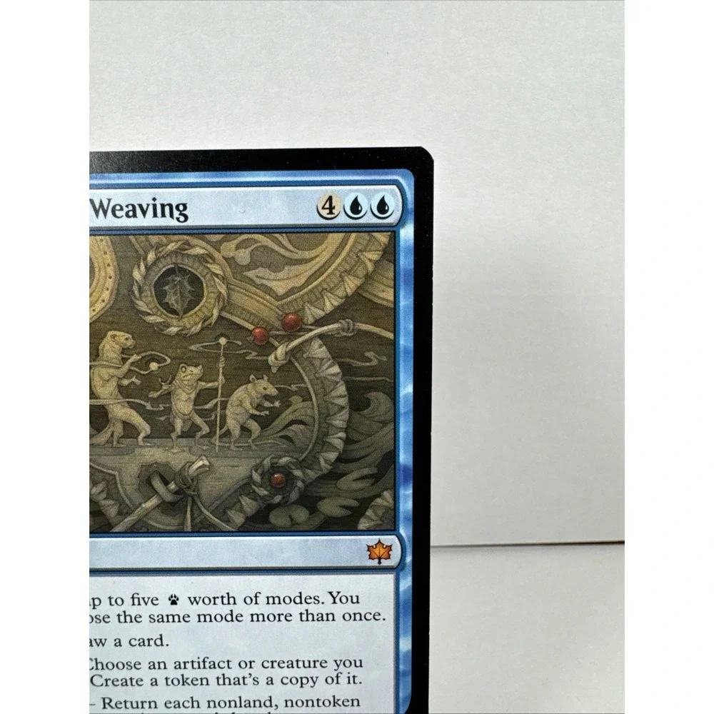 Season of Weaving MYTHIC Enchantment #68 Bloomburrow BLB Magic the Gathering LP